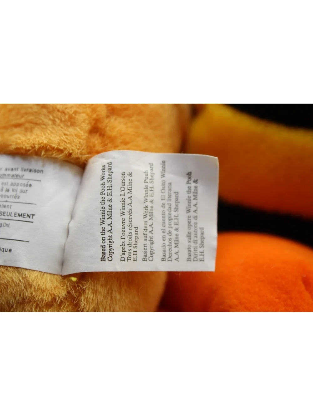 VTG Disney Winnie The Pooh Happy Halloween Honey Bee Costume Plush Doll w/ Candy